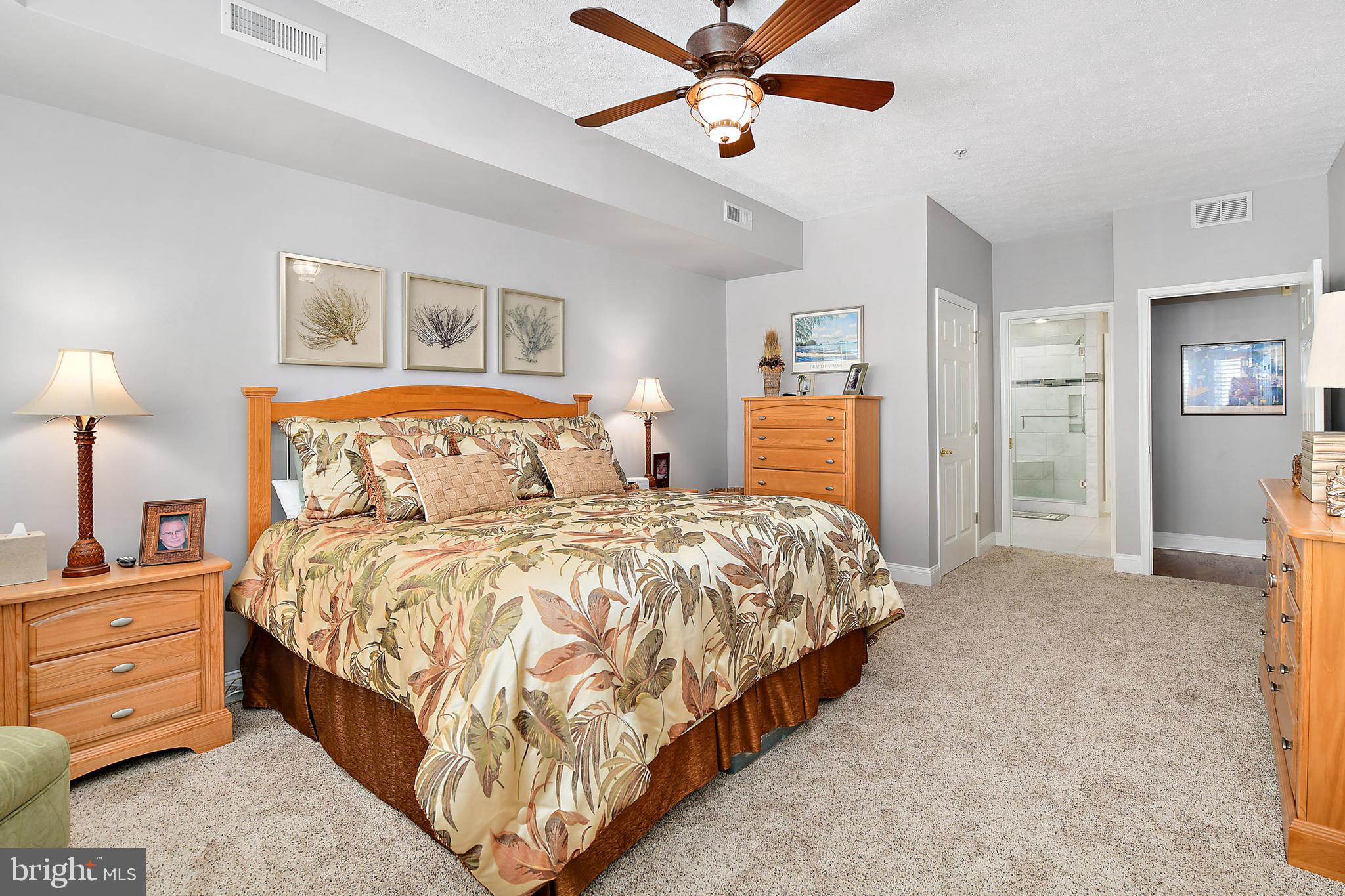 9742 Golf Course Road, Unit 202 Ocean City, MD 21842 - Photo 23 of 36 Paddle Fan & Tray Ceiling