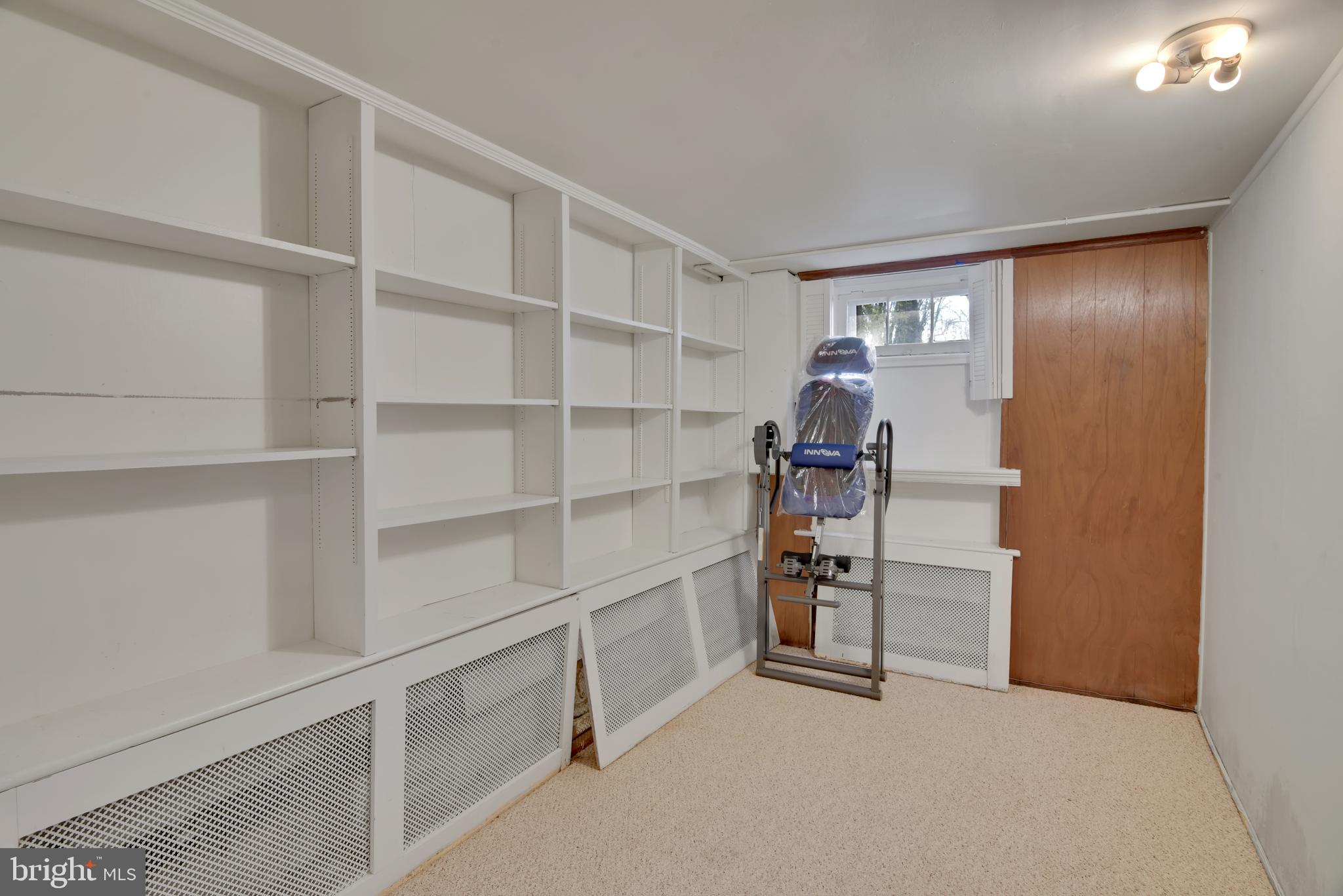 10800 Harley Road Lorton, VA 22079 - Photo 83 of 108 Built in Bookshelves in Lower Level