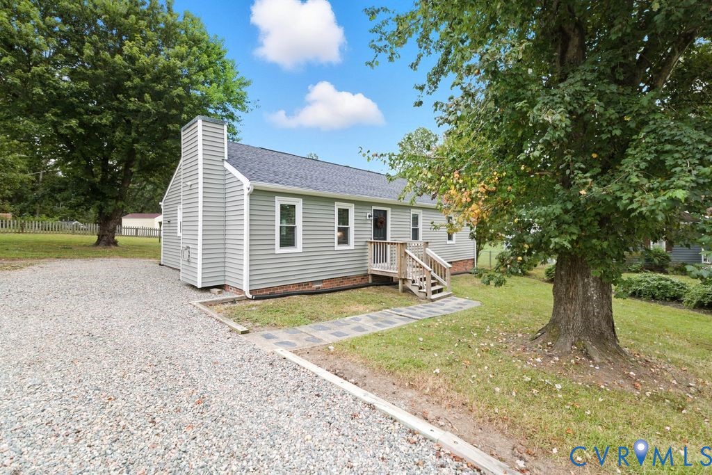 3403 Fallbrooke Court North Chesterfield, VA 23235 - Photo 1 of 23 a view of a house with backyard and a tree