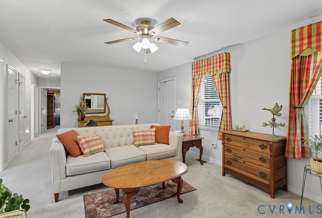 3403 Fallbrooke Court North Chesterfield, VA 23235 - Photo 5 of 23 a living room with furniture and a large window
