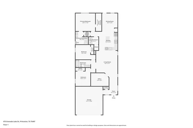 $1,900 | 475 Grenada Lk Drive, Princeton, TX 75407