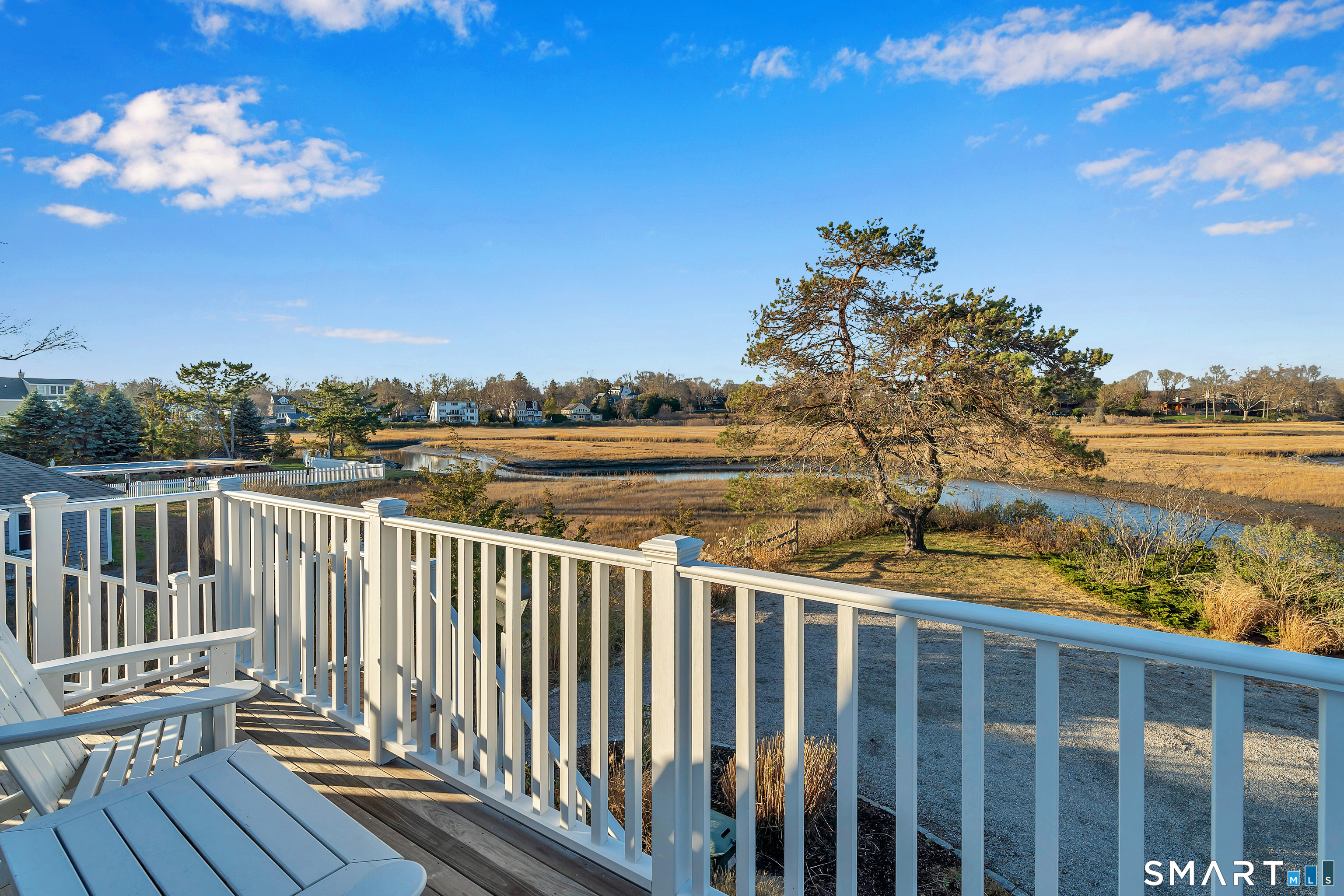 165 Middle Beach Road Madison, CT 06443 - Photo 13 of 14 Views of the marsh from your private deck.