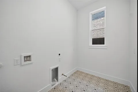 a view of empty room