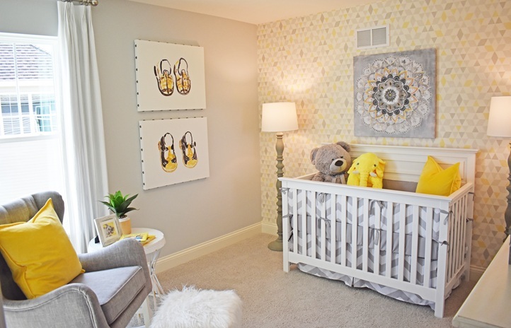 1174 Slade Road South Elgin, IL 60177 - Photo 15 of 18 a bedroom with a bed and a couch