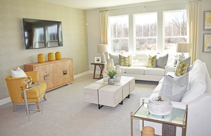 1174 Slade Road South Elgin, IL 60177 - Photo 8 of 18 a living room with furniture and a large window