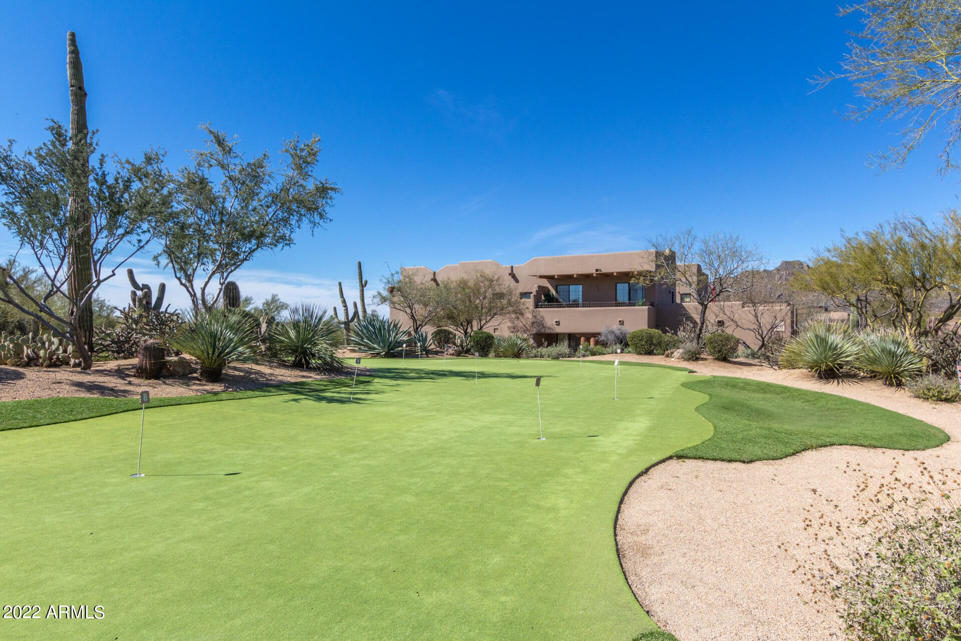 36601 North Mule Train Road, Unit A23 Carefree, AZ 85377 - Photo 26 of 26 front view of a house with a yard
