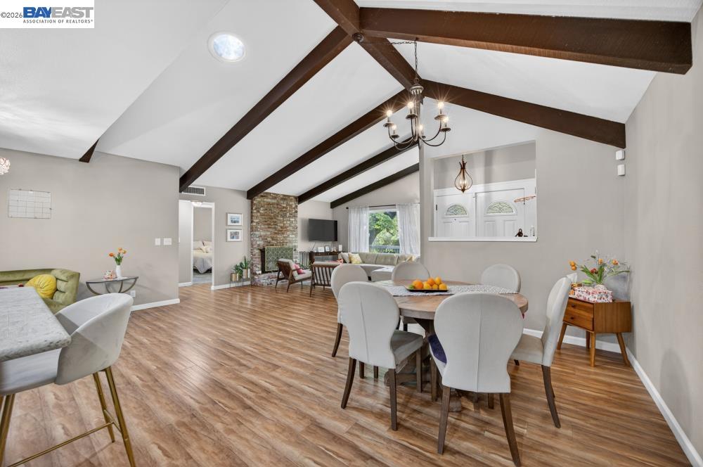 3590 Park Road Sacramento, CA 95841 - Photo 28 of 66 a view of a dining room with furniture and wooden floor
