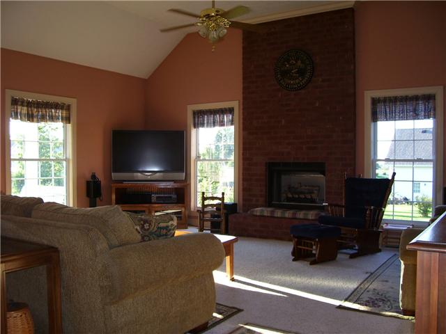2395 Lights Chapel Road Greenbrier, TN 37073 - Photo 3 of 16 Living room with fireplace