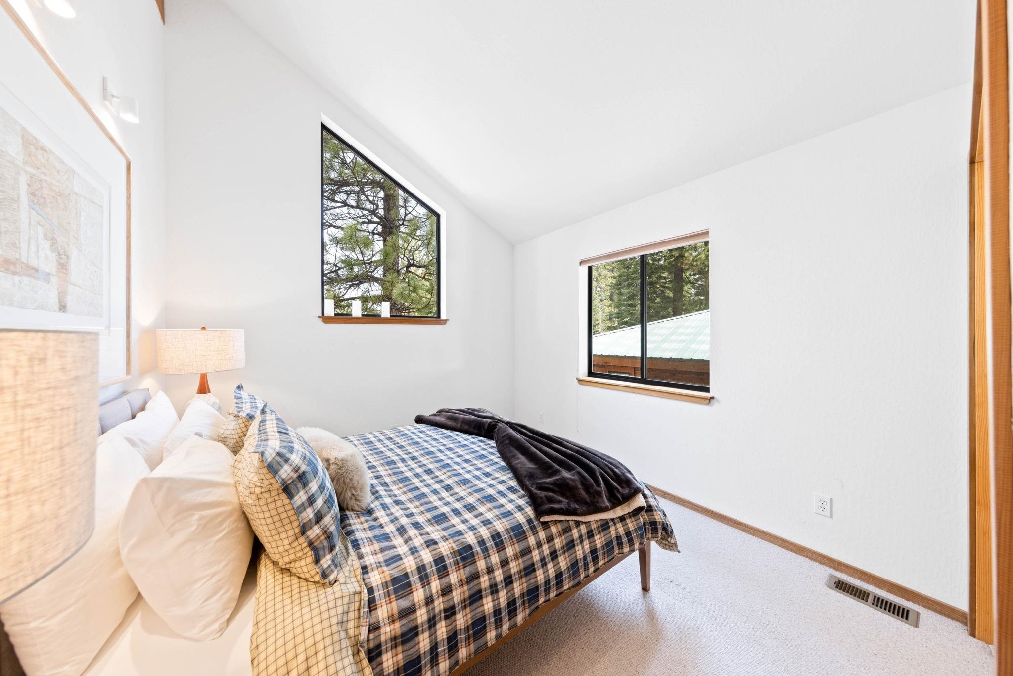 737 Conifer Truckee, CA 96161 - Photo 19 of 21 a bedroom with a bed and a window