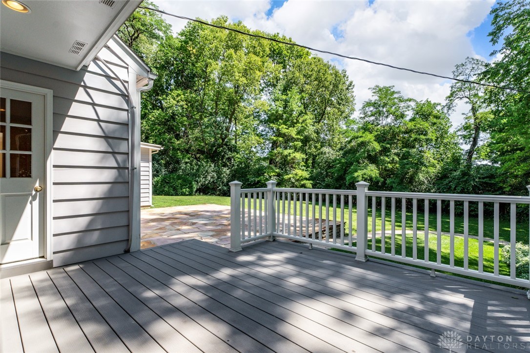 2420 Ridgeway Road Dayton, OH 45419 - Photo 49 of 62 Back deck and patio