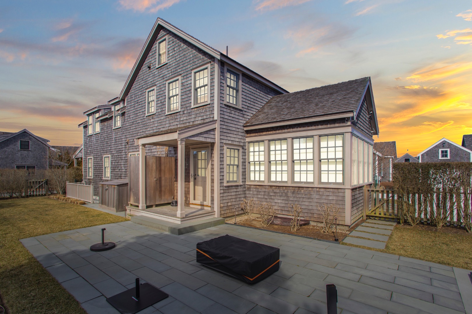 2 Blazing Star Road Nantucket, MA 02554 - Photo 45 of 47 a view of a house with a roof deck