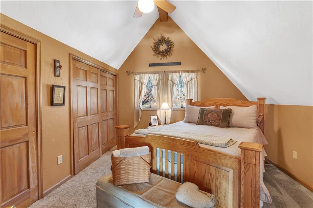 837 Girty Road Shelocta, PA 15774 - Photo 16 of 24 a bedroom with a bed and a window
