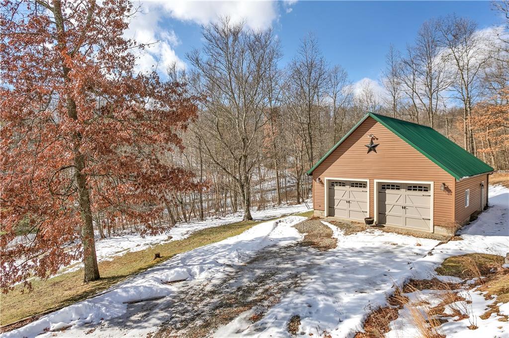 837 Girty Road Shelocta, PA 15774 - Photo 22 of 24 a view of backyard of the house