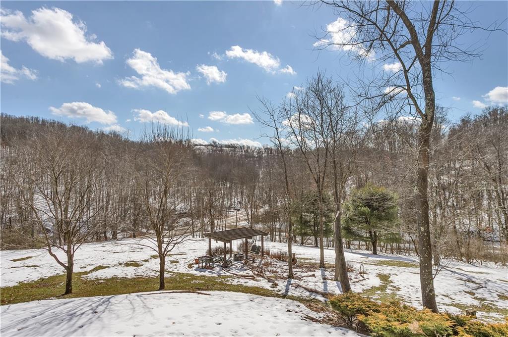 837 Girty Road Shelocta, PA 15774 - Photo 23 of 24 a view of a yard covered with snow