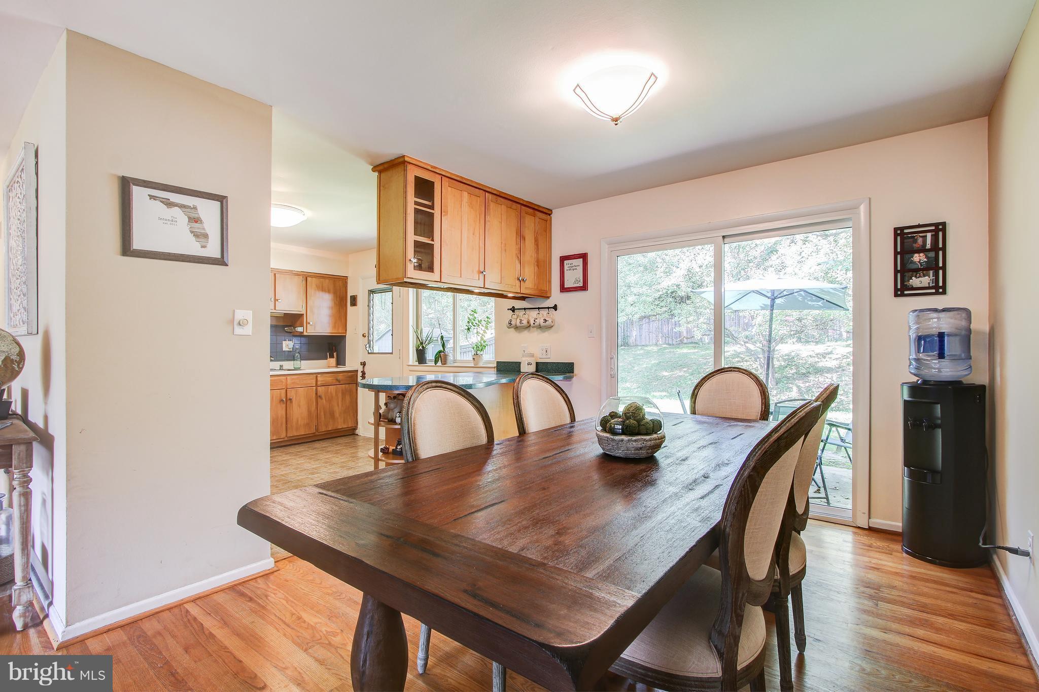 9504 Vance Place Silver Spring, MD 20901 - Photo 27 of 30 Dining Room open to kitchen