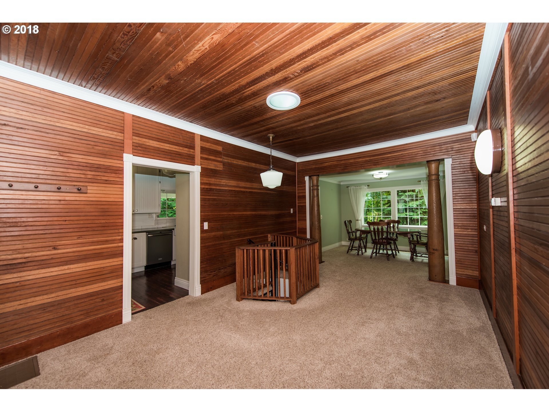 29503 Old Rainier Road Rainier, OR 97048 - Photo 5 of 22 a view of an empty room with furniture and windows