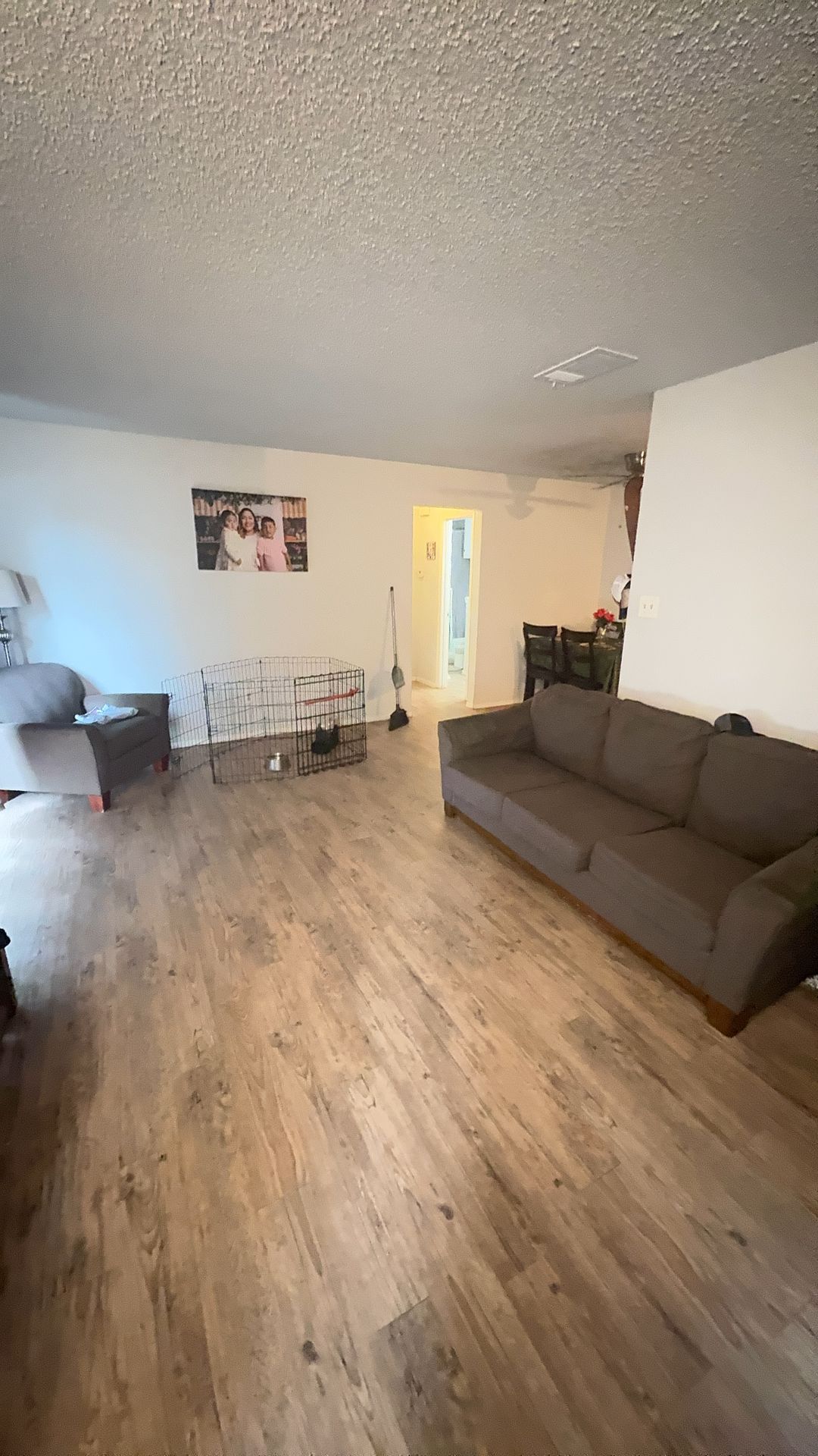 605 Misty Morning Way, Unit B Round Rock, TX 78664 - Photo 2 of 7 a living room with furniture and a large window