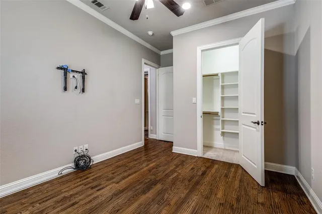 wooden floor in an empty room