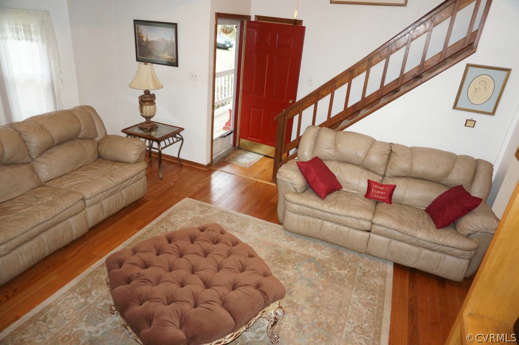 7012 Full Rack Drive Midlothian, VA 23112 - Photo 8 of 24 a living room with furniture and wooden floor