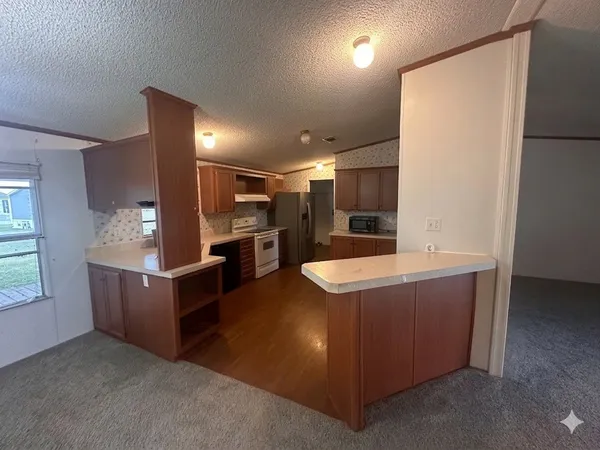 an empty room with a empty space