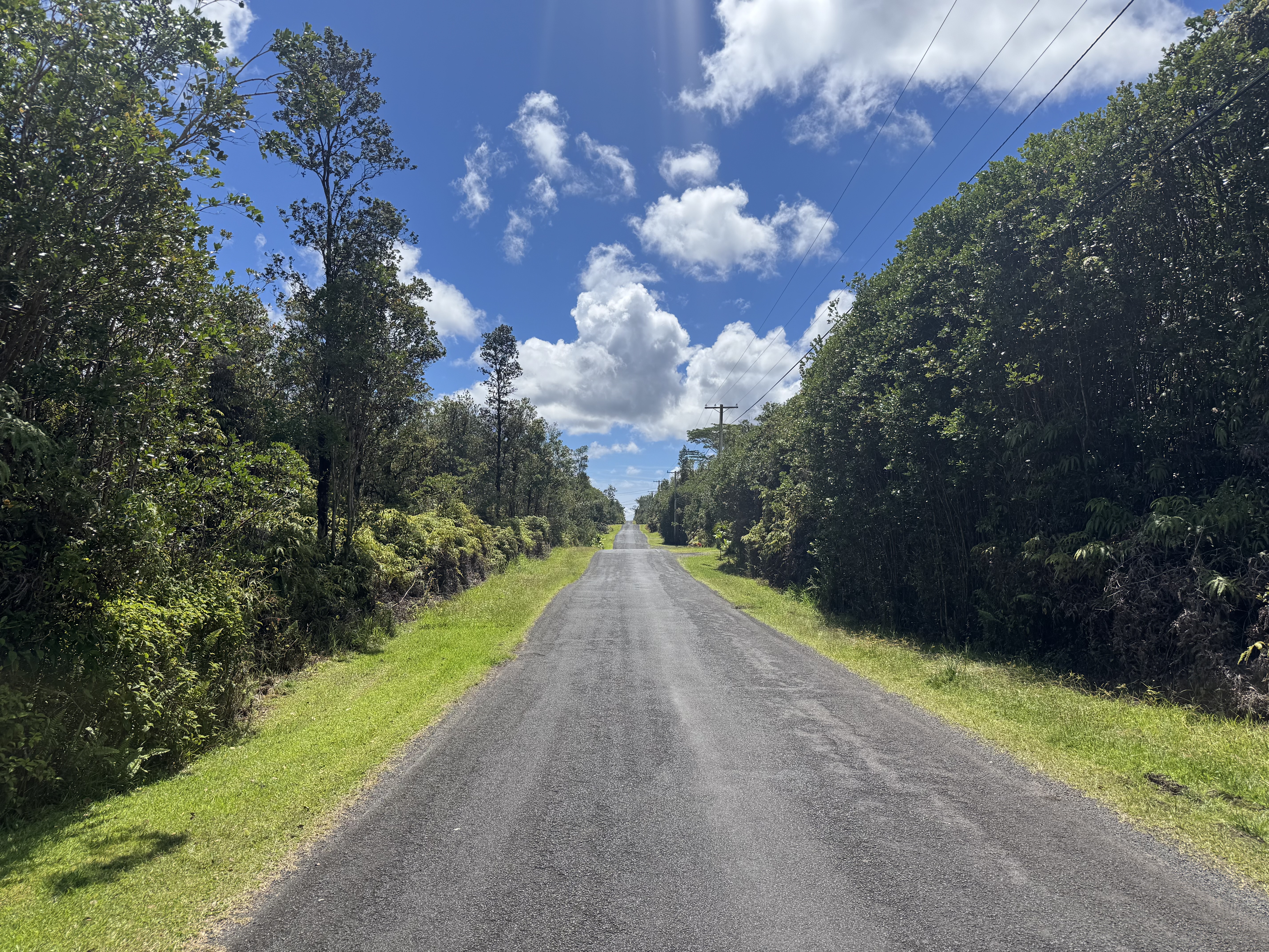 11-3132 Hibiscus Street Mountain View, HI 96771 - Photo 27 of 27 a view of a street with a yard and a large tree