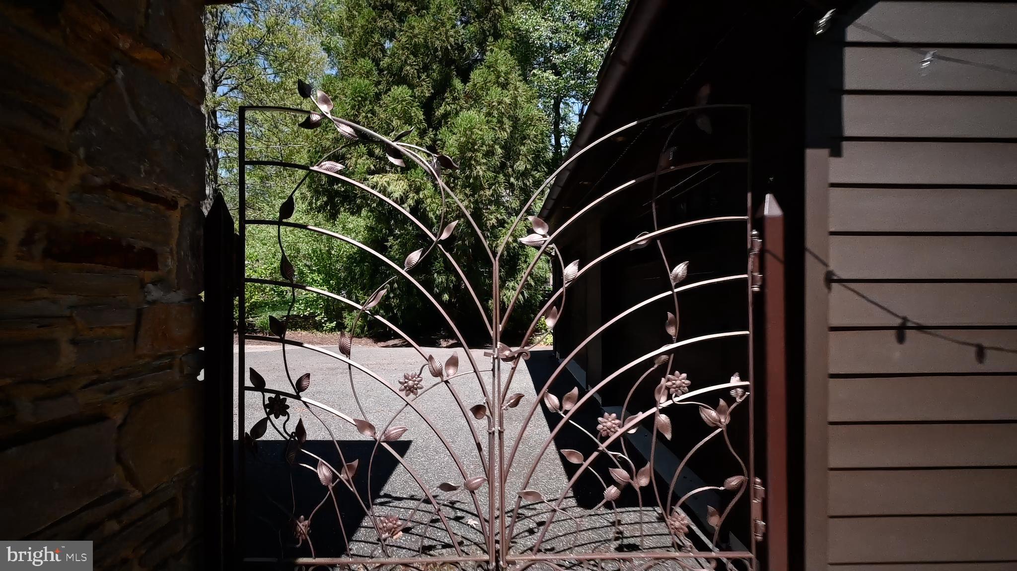 1002 Overbrook Road Wilmington, DE 19807 - Photo 54 of 61 Owner designed and locally crafted gate