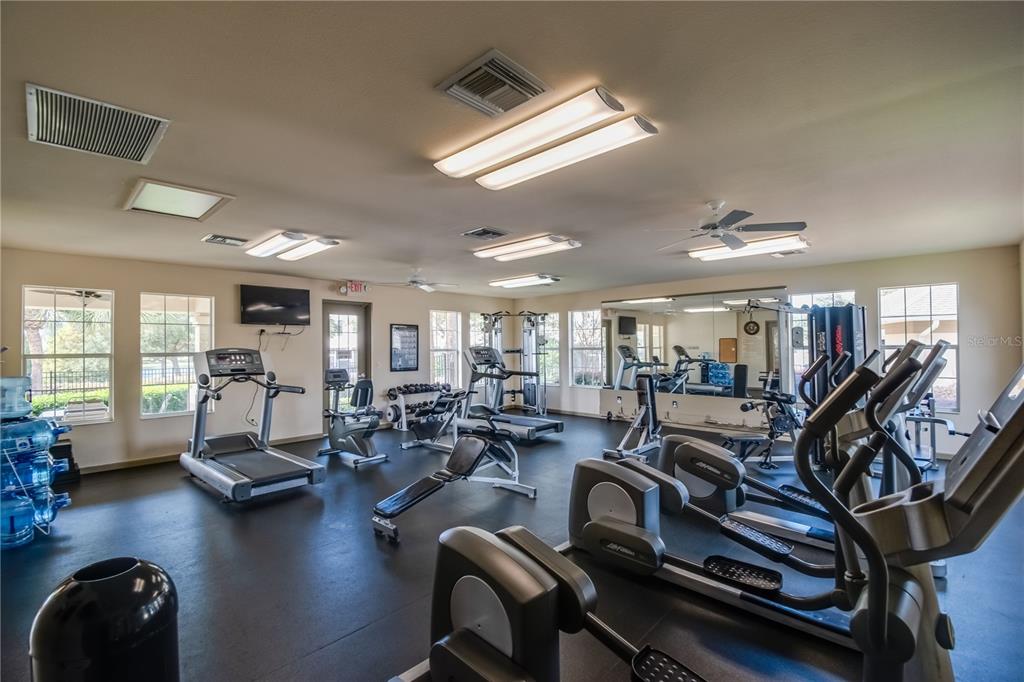 4814 Southwest 44th Circle Ocala, FL 34474 - Photo 34 of 40 a view of a room with gym equipment