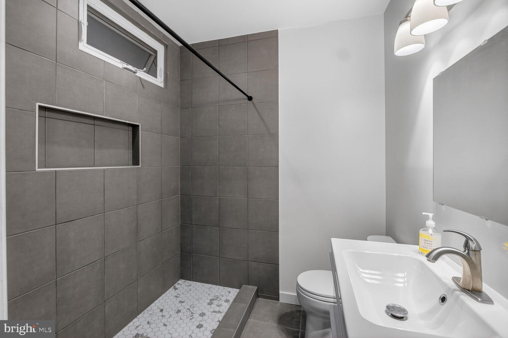 2228 40th Street Northwest, Unit 1 Washington, DC 20007 - Photo 6 of 24 Renovated bath