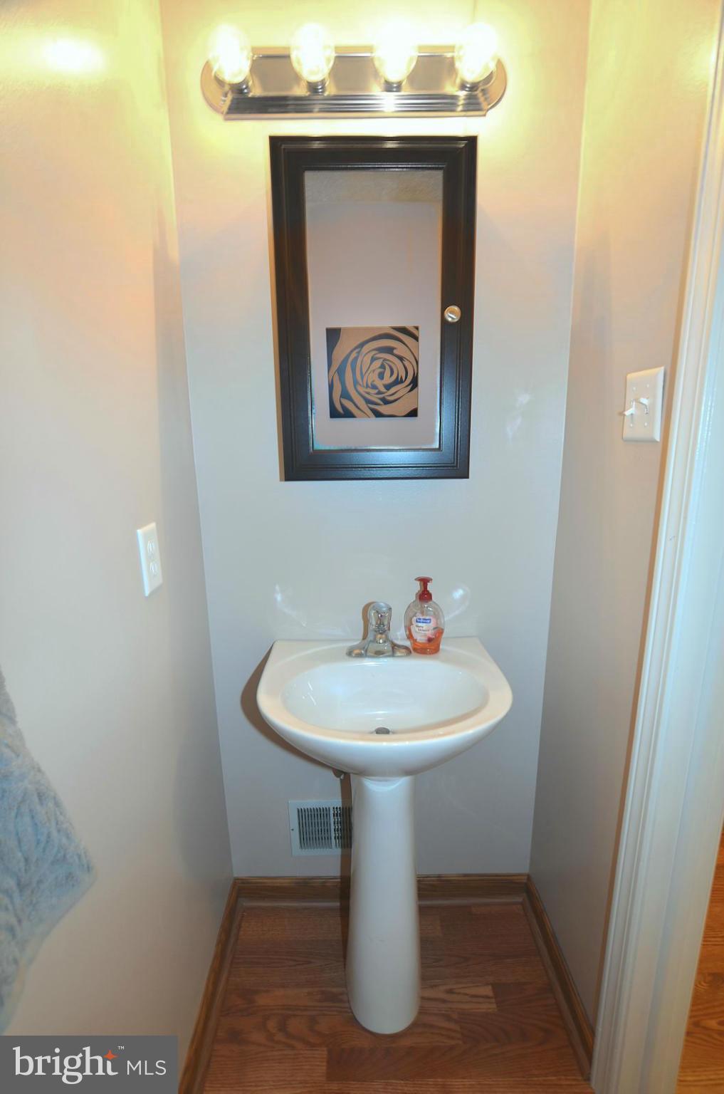 1503 Strider Court Hanover, MD 21076 - Photo 12 of 30 a bathroom with a sink and a mirror