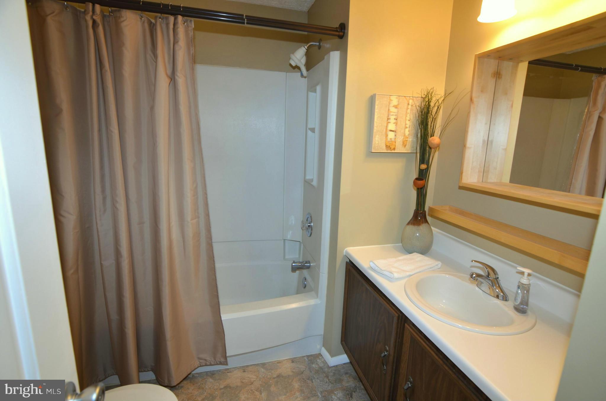 1503 Strider Court Hanover, MD 21076 - Photo 23 of 30 a bathroom with a sink a mirror and a bathtub