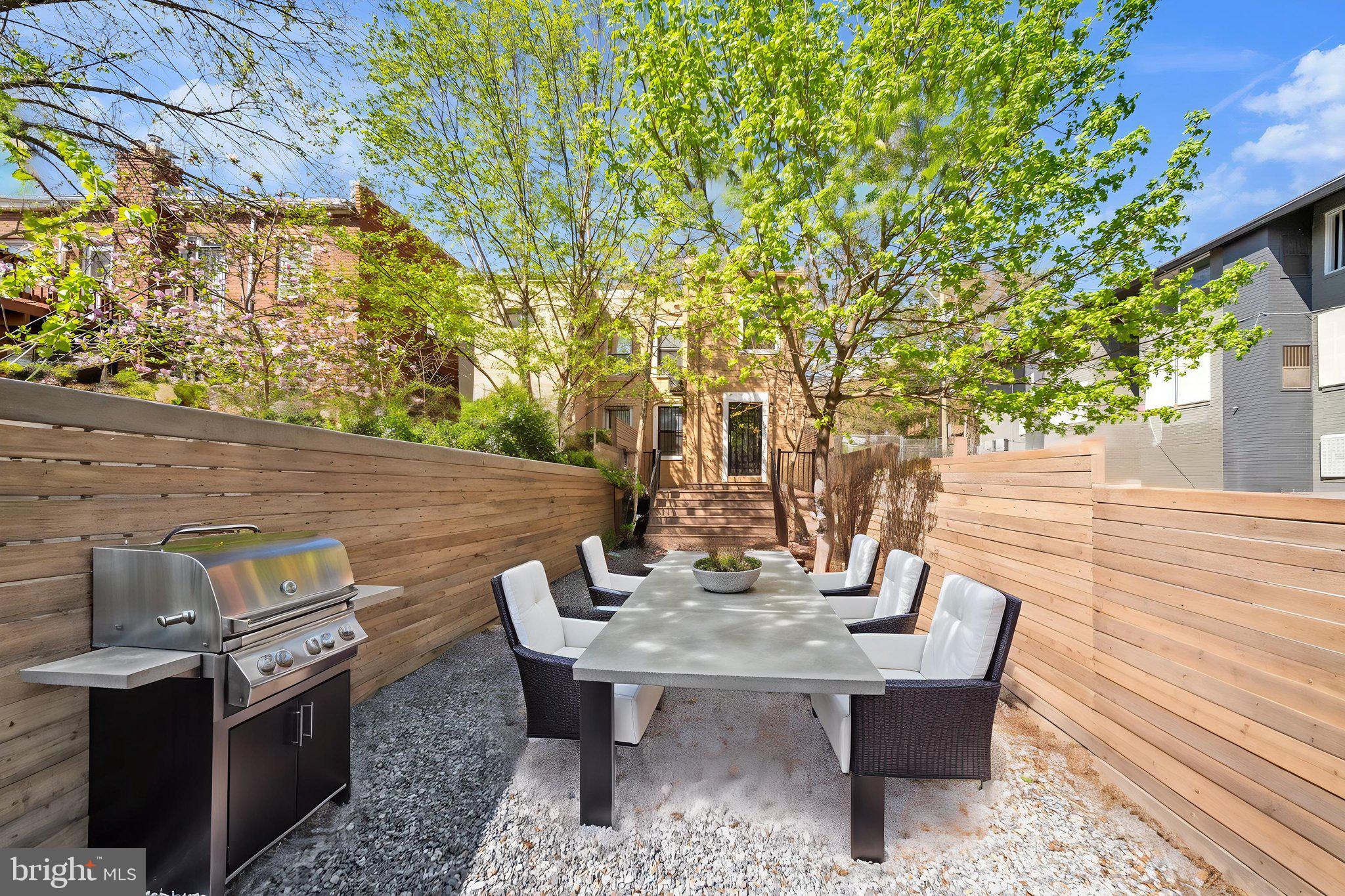 1845 Corcoran Street Northeast Washington, DC 20002 - Photo 28 of 33 Charming outdoor dining oasis