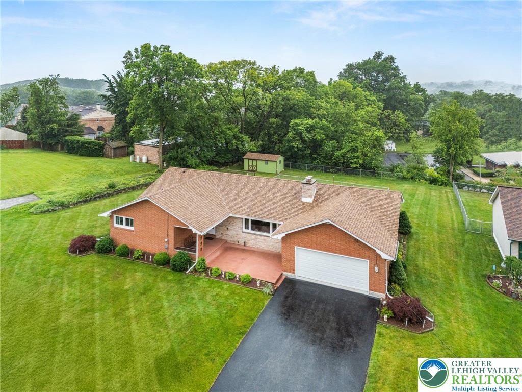 194 Gallagher Road Whitehall, PA 18052 - Photo 2 of 21 an aerial view of residential houses with outdoor space and trees
