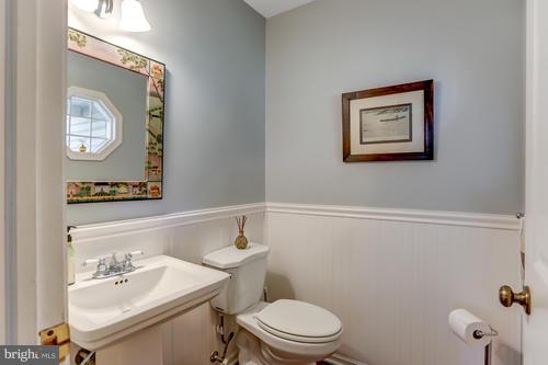 854 Furnace Hills Pike Lititz, PA 17543 - Photo 24 of 50 Powder room, wainscoating