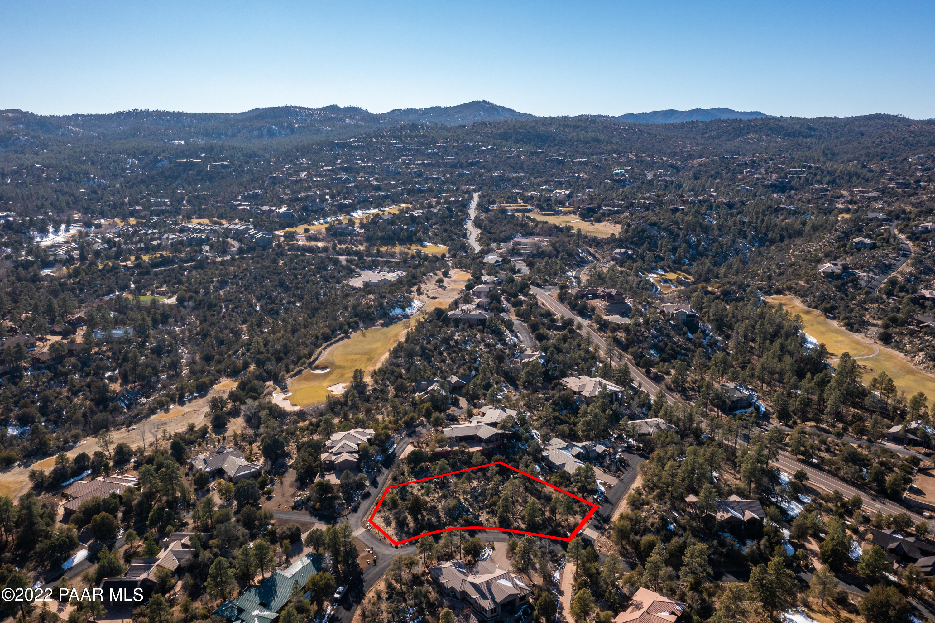 1723 Conifer Ridge Lane Prescott, AZ 86303 - Photo 20 of 25 Birds Eye View