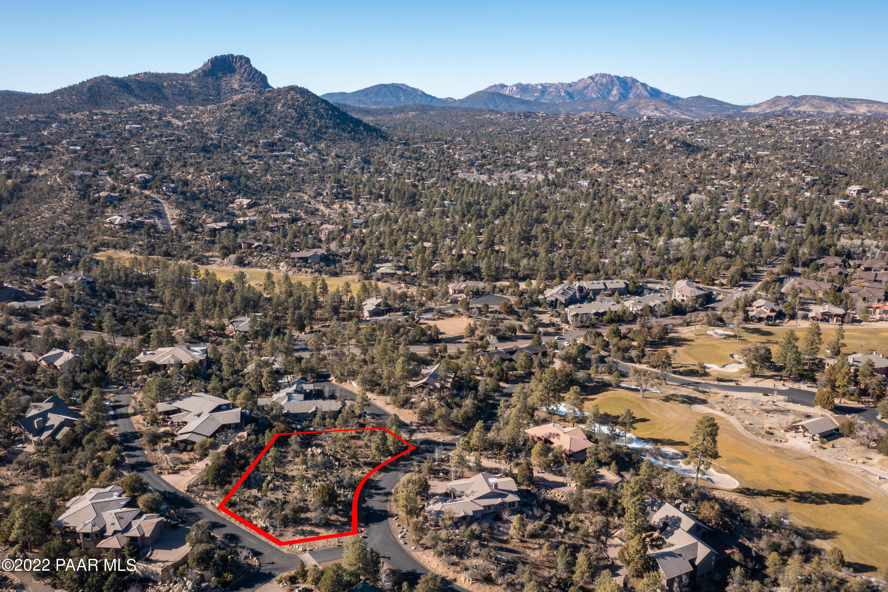 1723 Conifer Ridge Lane Prescott, AZ 86303 - Photo 21 of 25 Birds Eye View