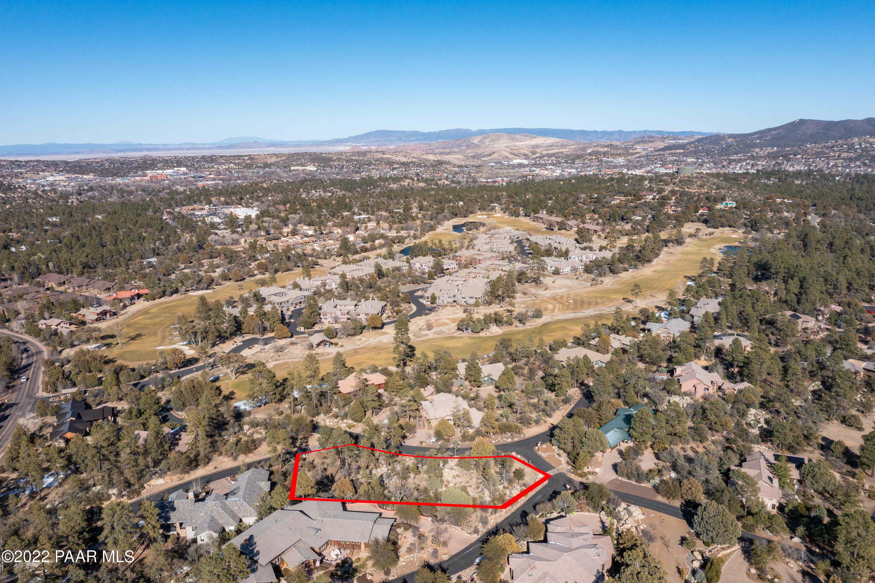 1723 Conifer Ridge Lane Prescott, AZ 86303 - Photo 22 of 25 Birds Eye View
