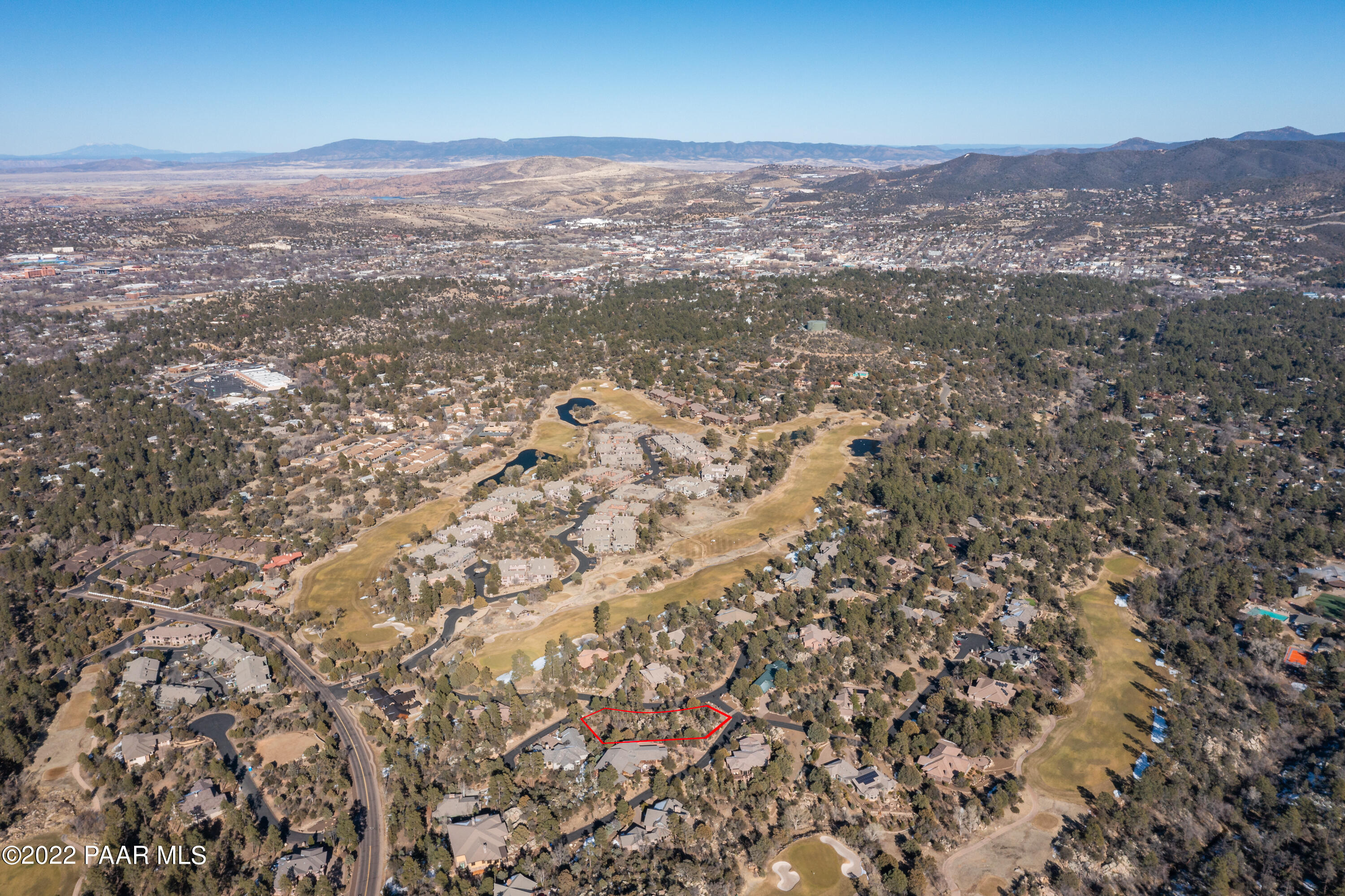 1723 Conifer Ridge Lane Prescott, AZ 86303 - Photo 23 of 25 Birds Eye View