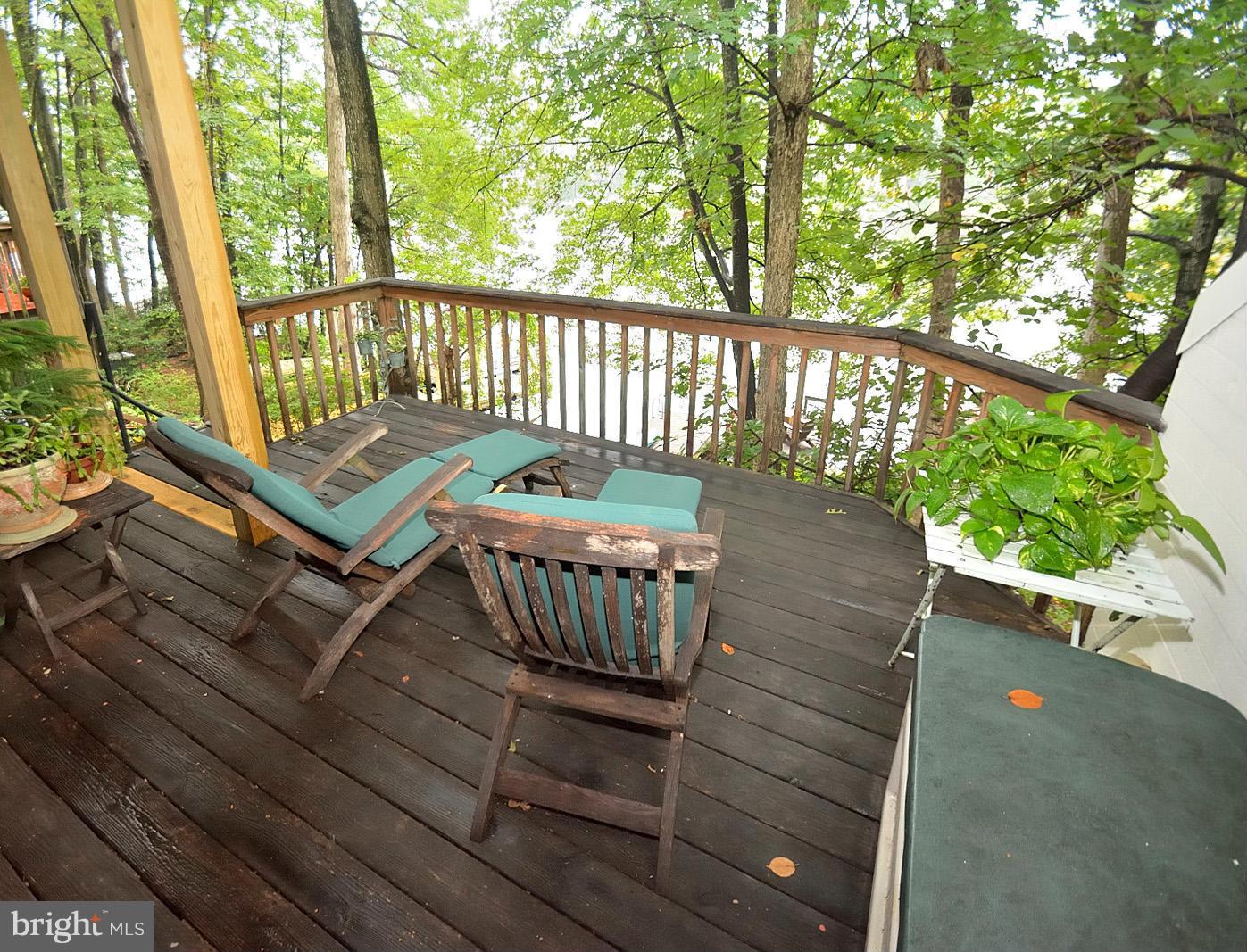 1608 Waters Edge Lane Reston, VA 20190 - Photo 6 of 27 a view of balcony with wooden floor