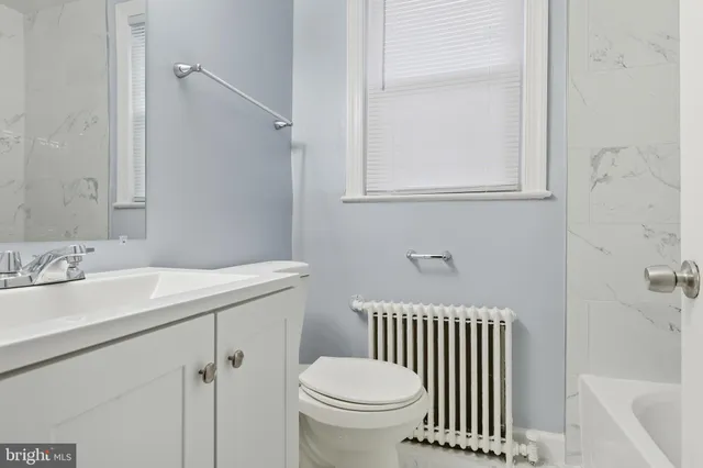 a bathroom with a sink and a toilet