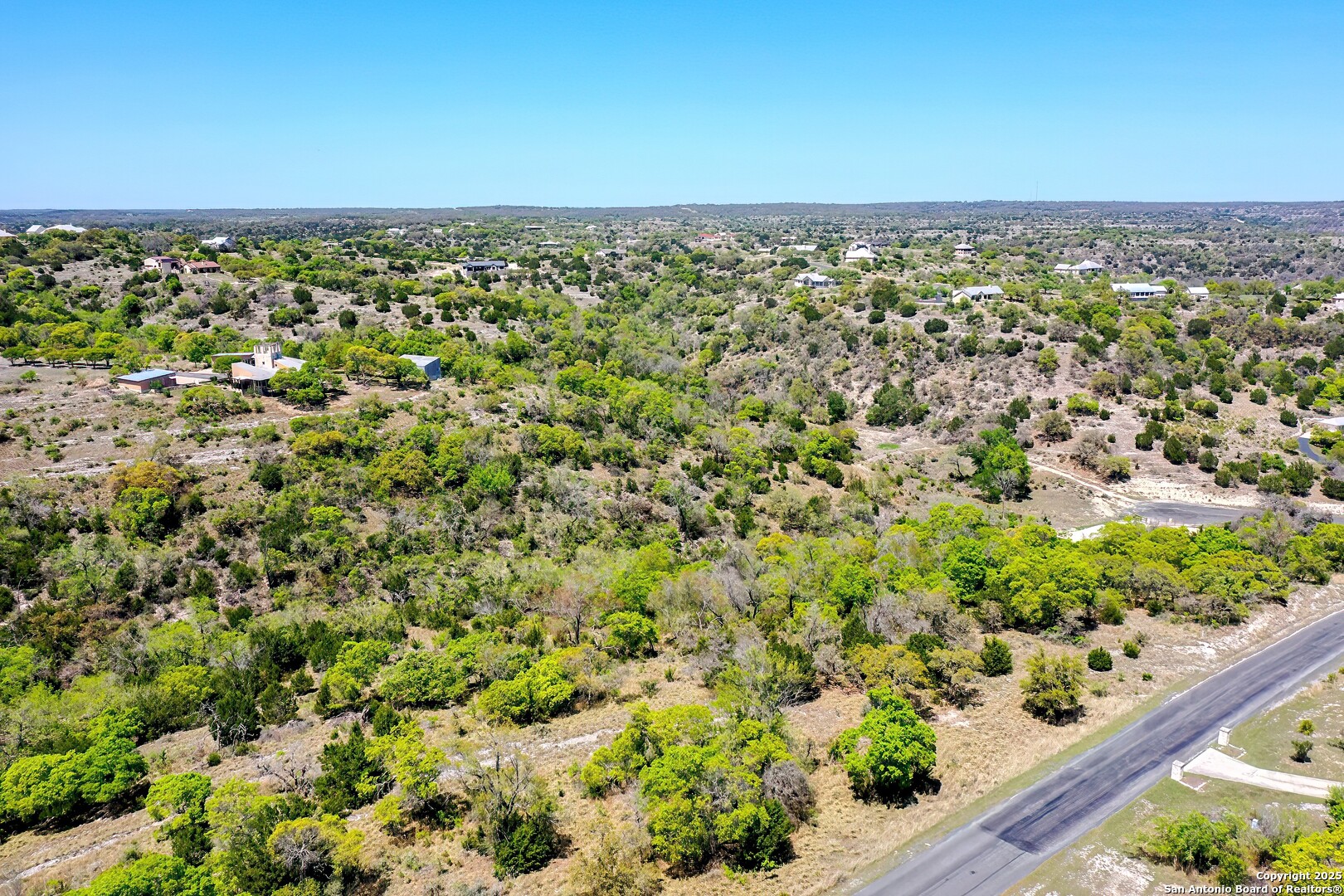 331 Echo Falls Road Comfort, TX 78013 - Photo 13 of 15 an aerial view of a residential houses with city view