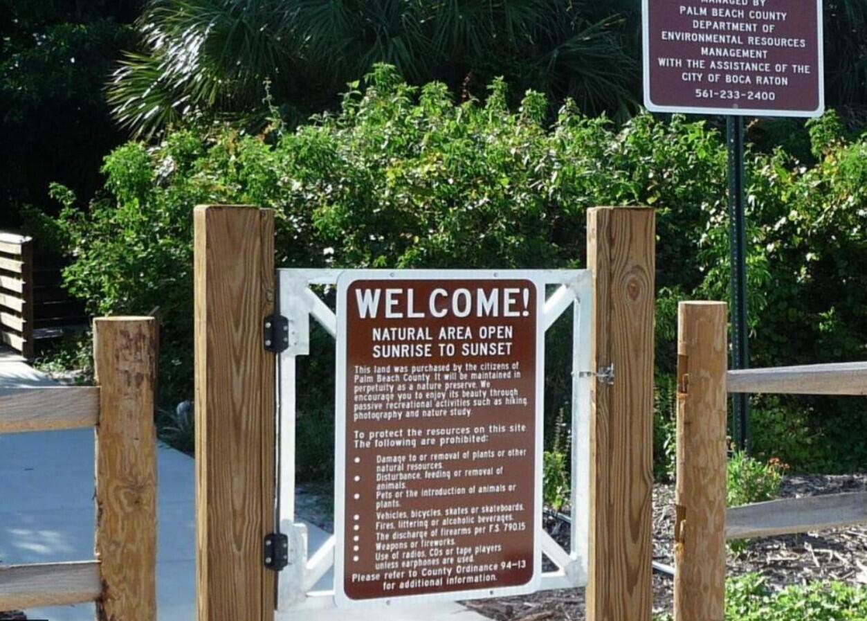 4820 Northwest 16th Terrace Boca Raton, FL 33431 - Photo 21 of 39 4820 pondhawk entrance signage