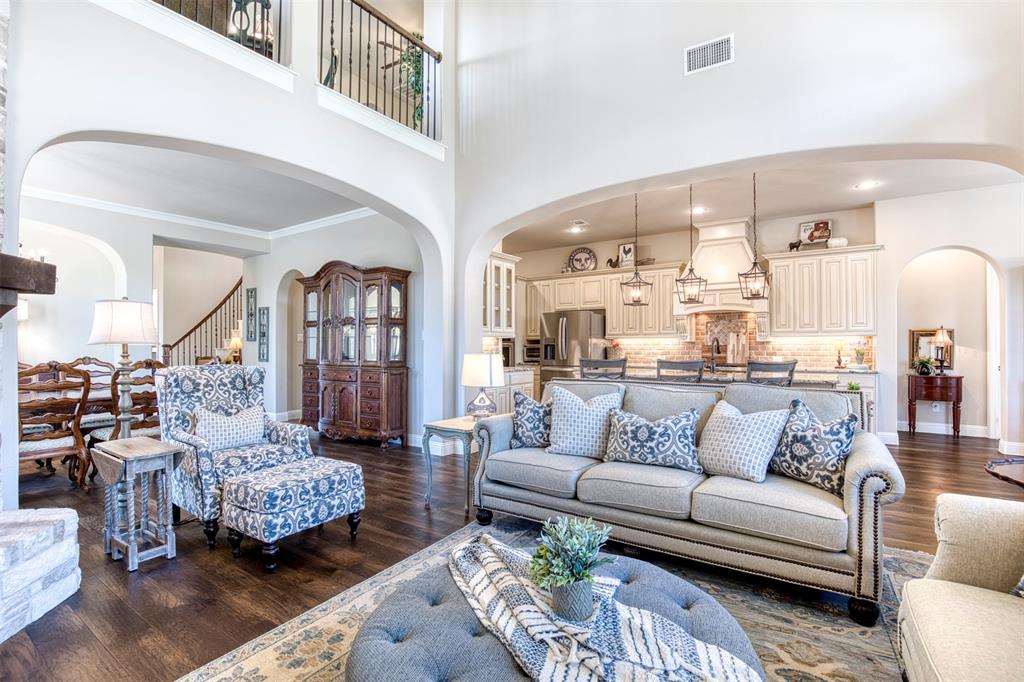 7760 Hackamore Street Frisco, TX 75036 - Photo 7 of 40 Entertaining is easy in this open-concept space.