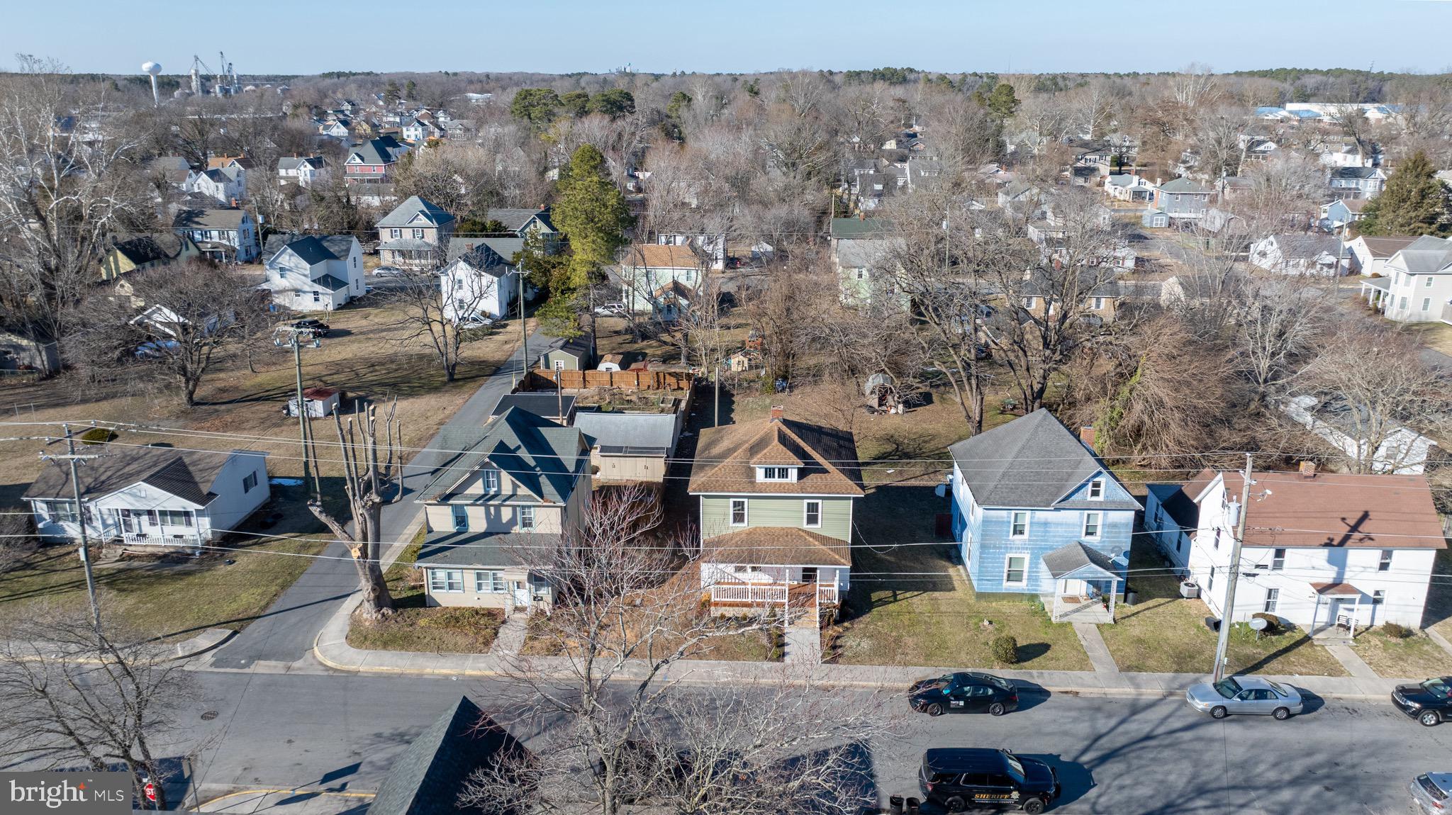 603 East Chestnut Street Delmar, MD 21875 - Photo 31 of 33 an aerial view of a house with a swimming pool