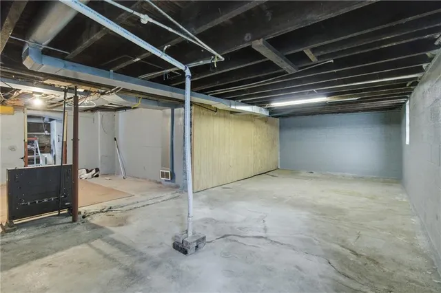 a view of empty room