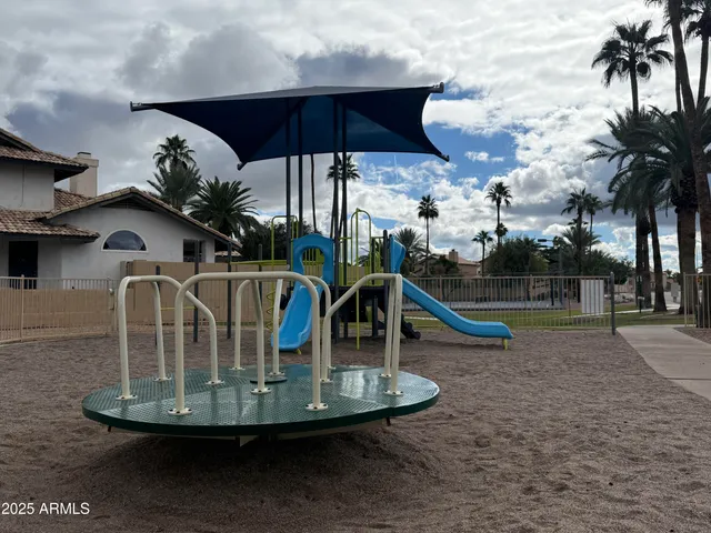 a view of a house with a park