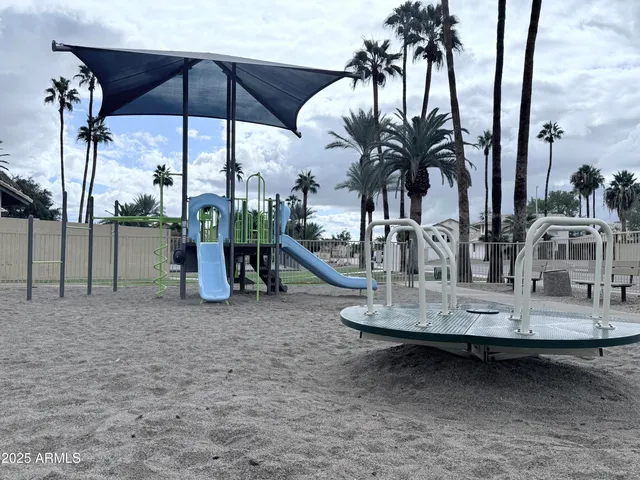 a view of outdoor space with seating