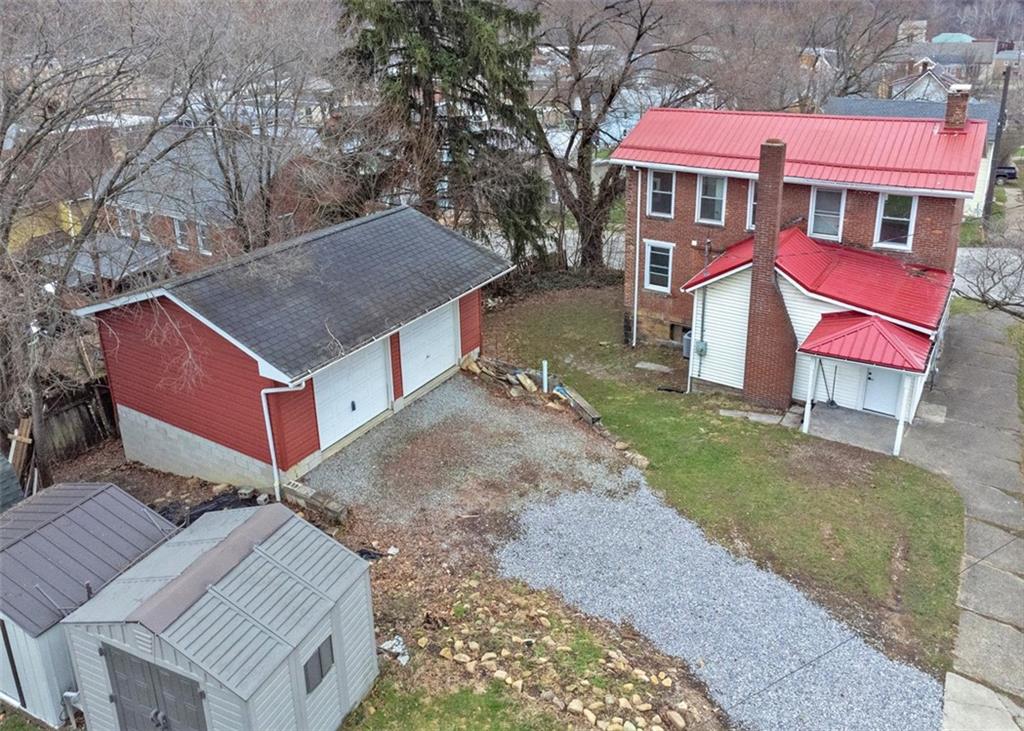 323 1st Street Apollo, PA 15613 - Photo 2 of 35 Aerial view of the Back of Structure