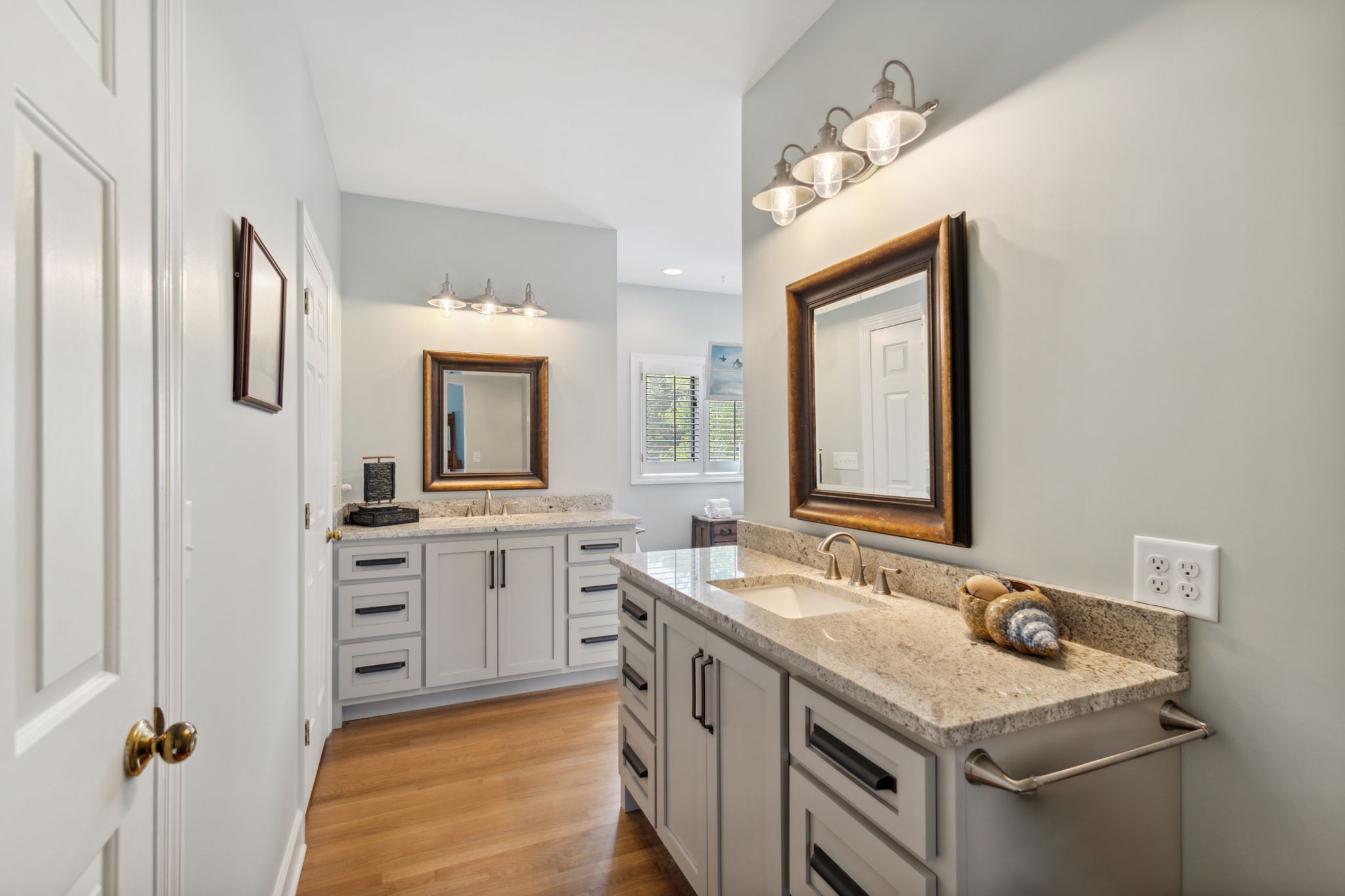6711 Midland Road Christiana, TN 37037 - Photo 26 of 36 Private bath featuring two separate vanities with granite countertops offering ample storage.