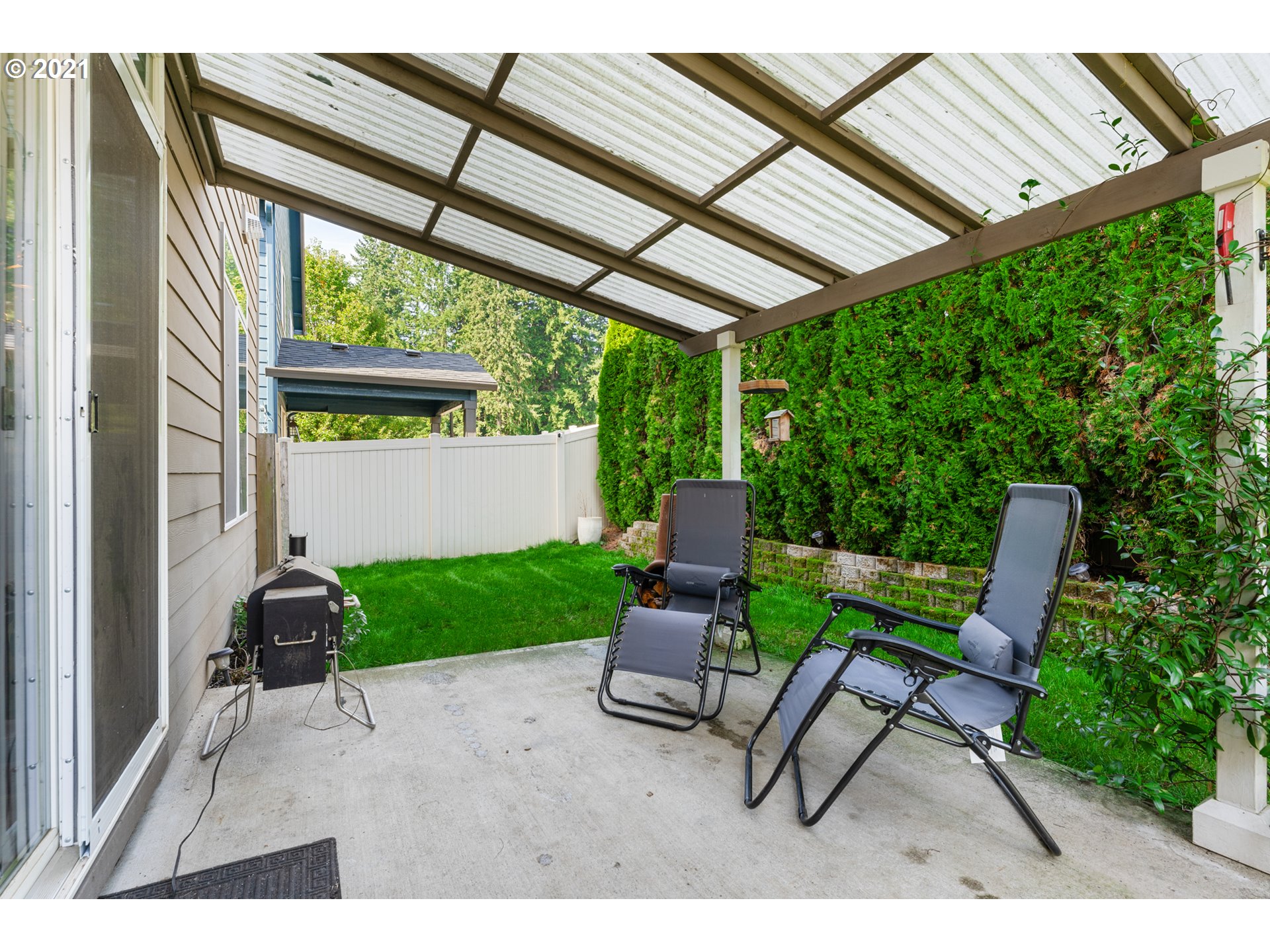 3122 South 2nd Street Ridgefield, WA 98642 - Photo 29 of 30 a house view with a seating space and garden