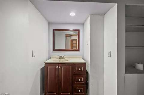 a bathroom with a sink and a toilet